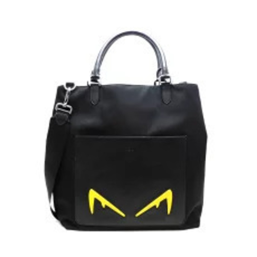 Fendi Monster Tote Bag Black